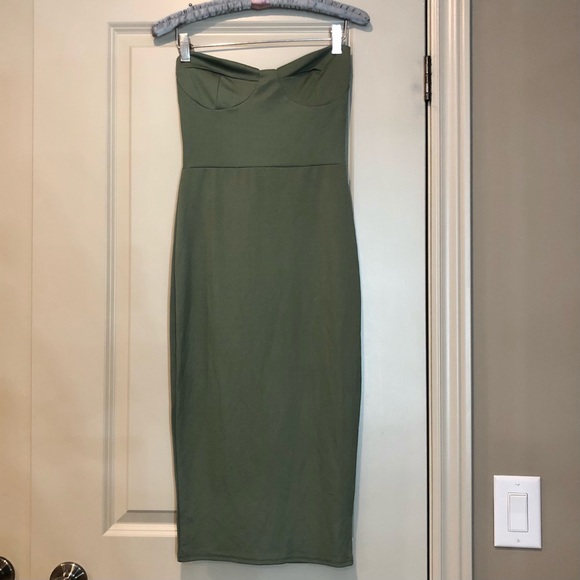 Midi bodycon dress - Picture 3 of 4